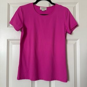 Charlotte Brody Pink Nylon T Shirt Size Large
